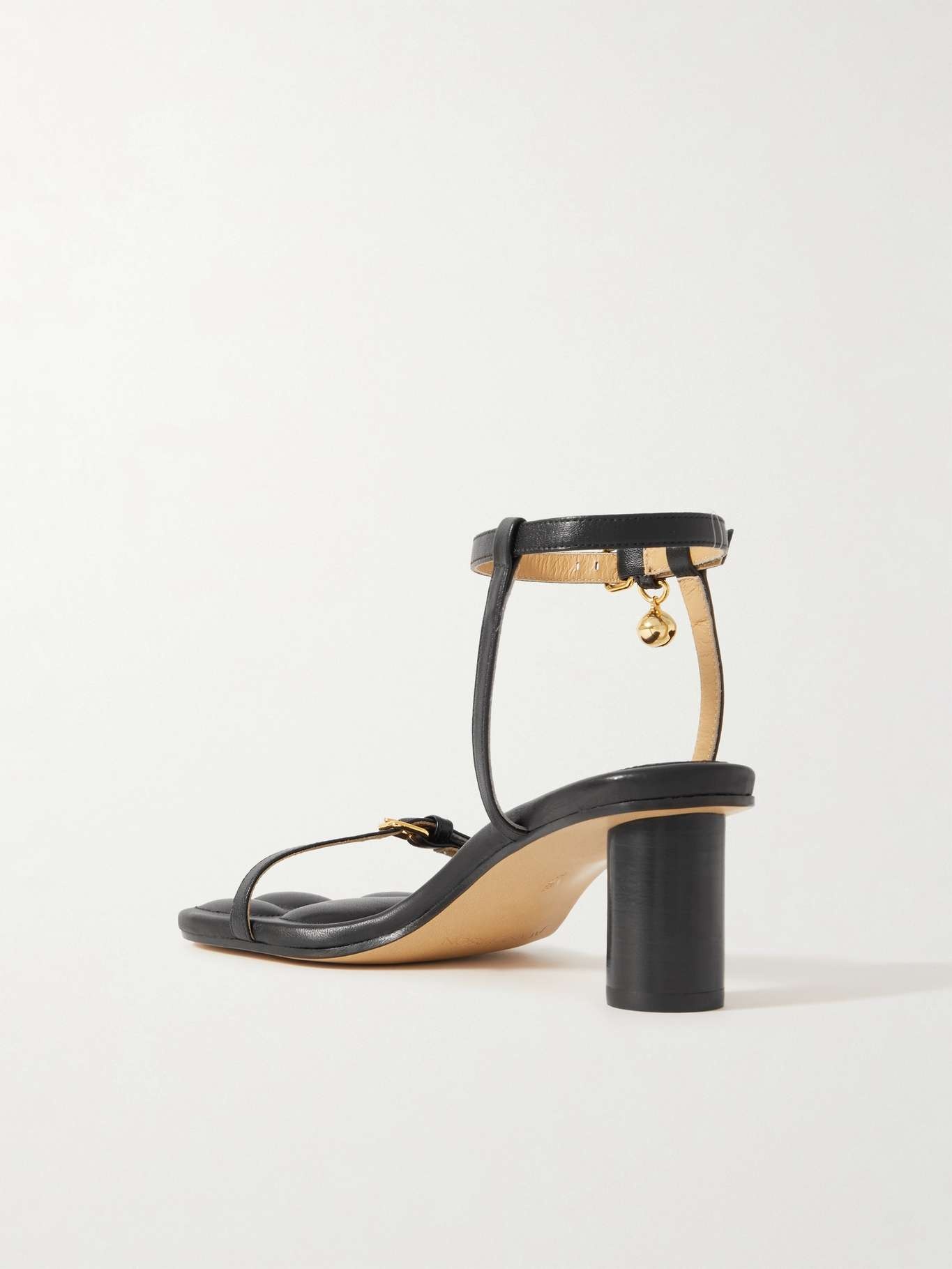 JW Anderson Paw embellished leather sandals | REVERSIBLE