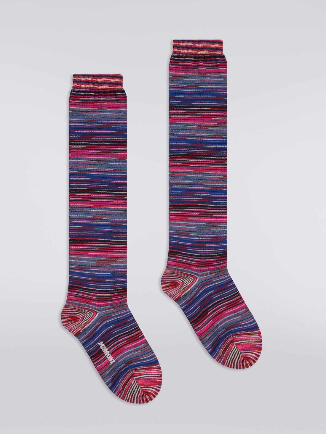 Slub cotton blend socks - 1
