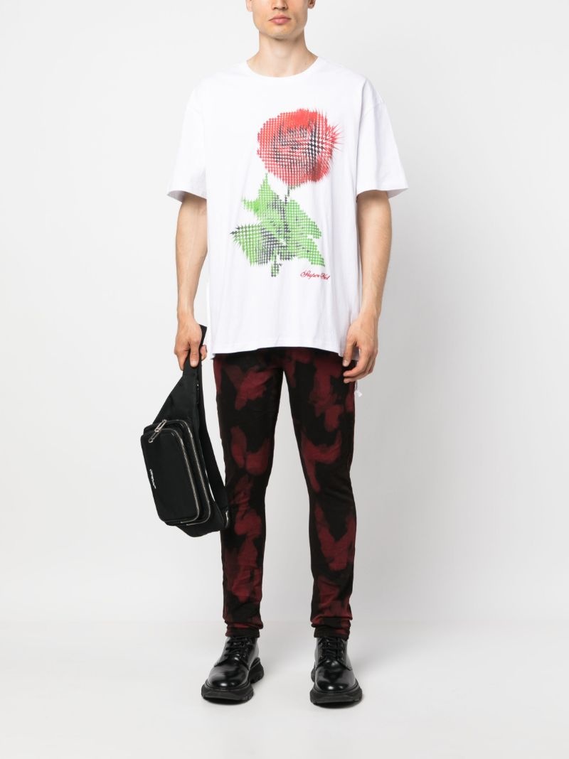 Pixel Biggie-print cotton T-shirt - 2