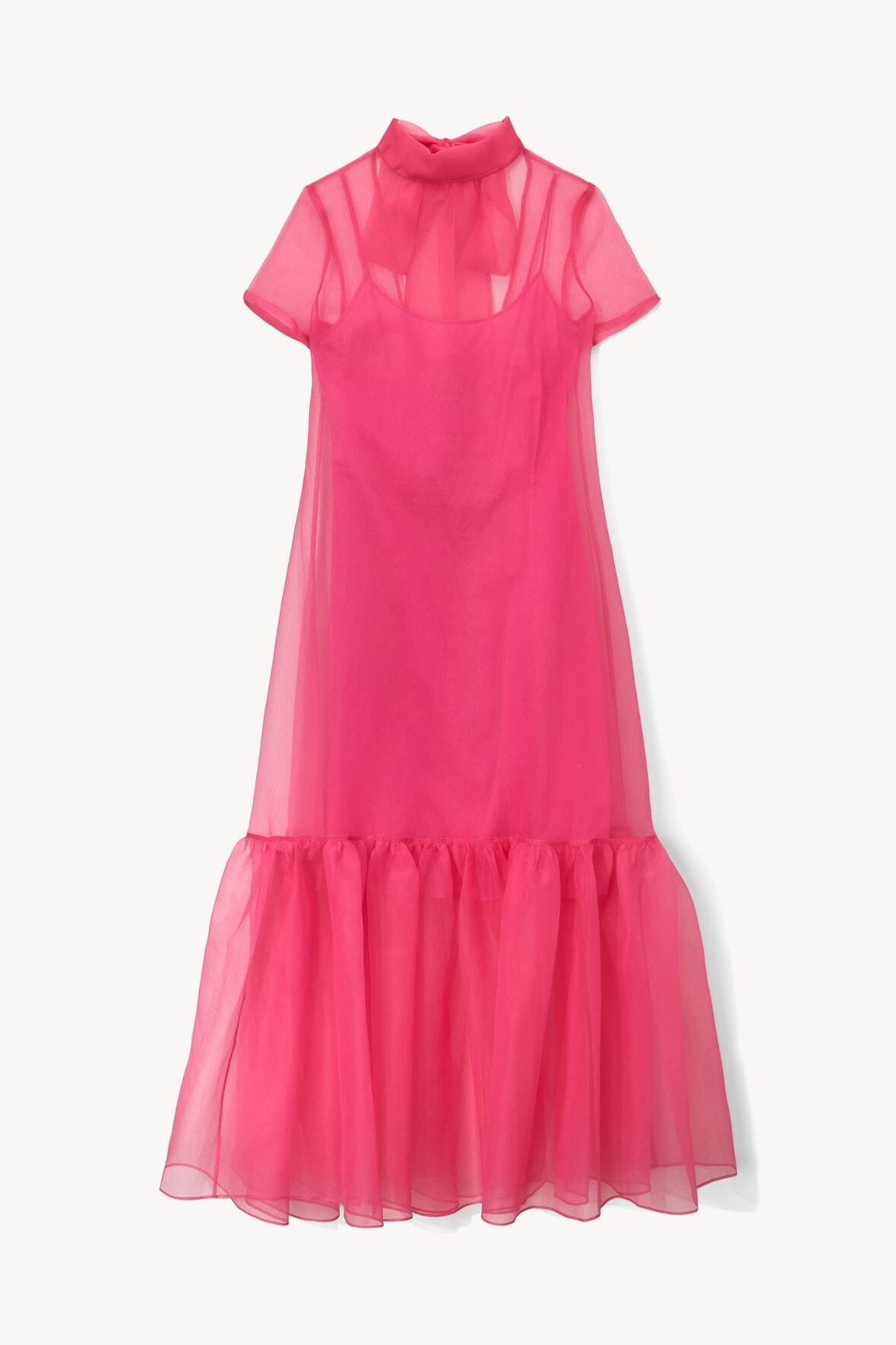 STAUD CALLUNA DRESS BLUSH - 1