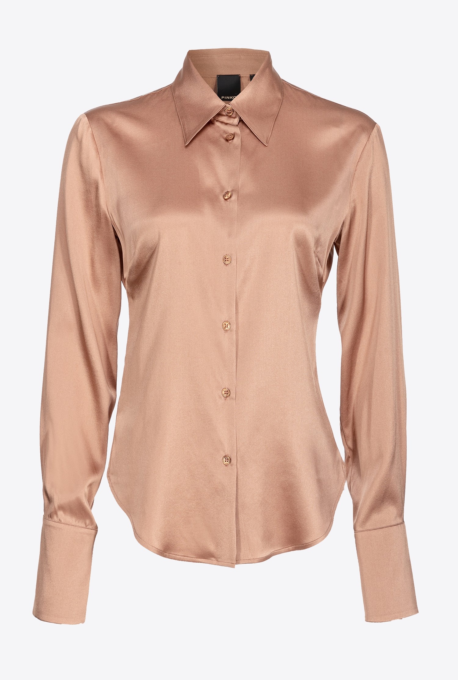 SILK SATIN SHIRT - 1