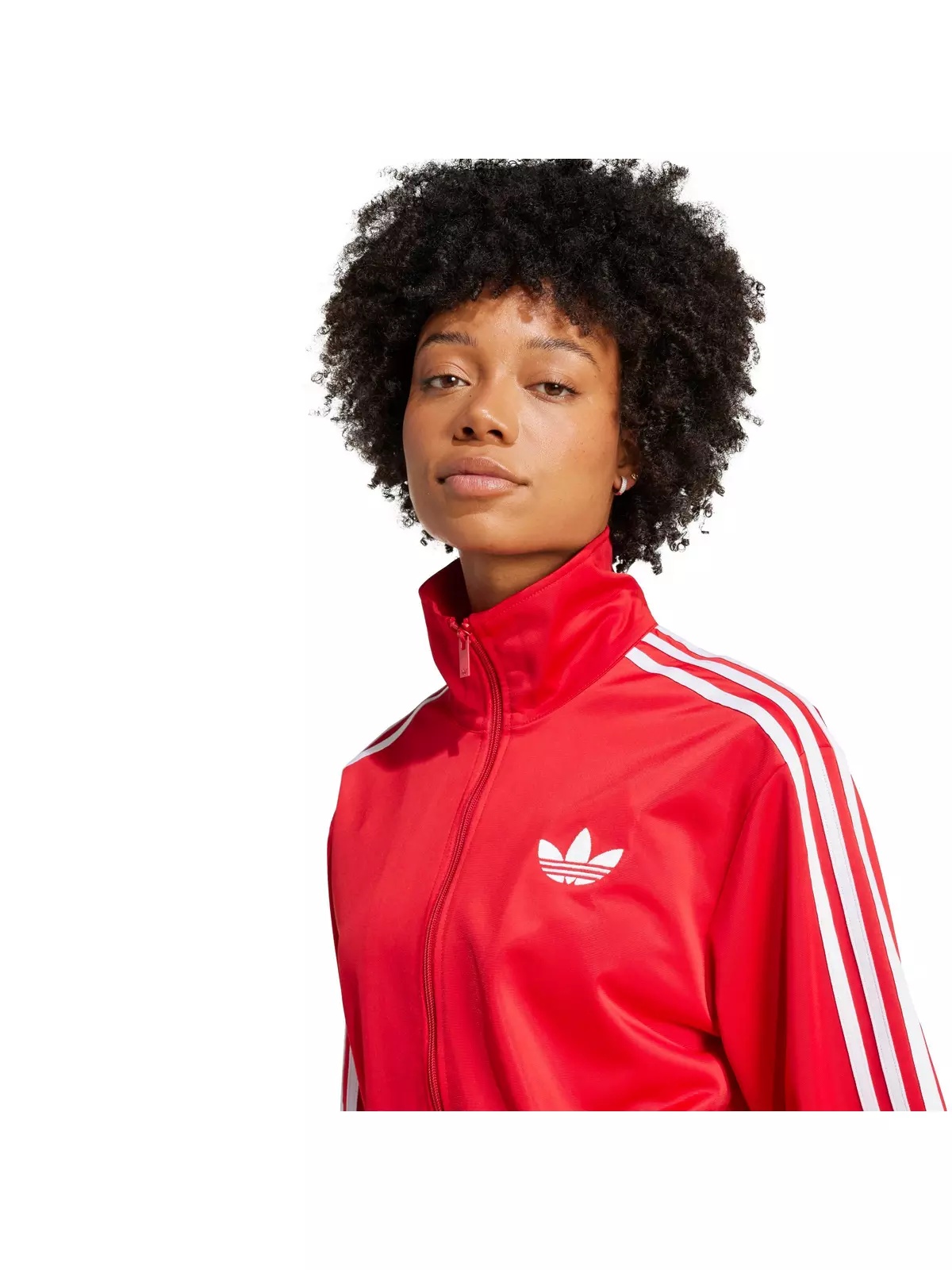 Originals Women's Adicolor Classic Firebird Loose Track Top -Red/White - 3