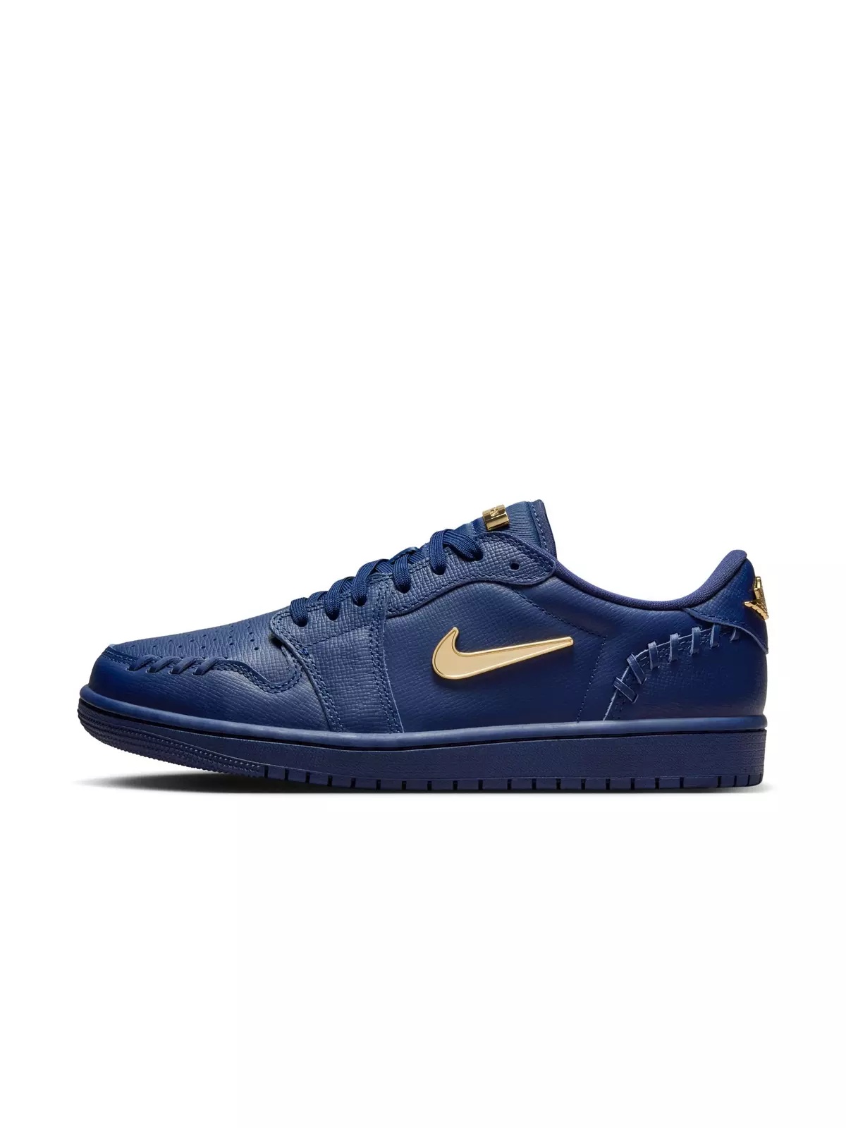 1 Low Method of Make "Midnight Navy/Metallic Gold" Women's Shoe - 3