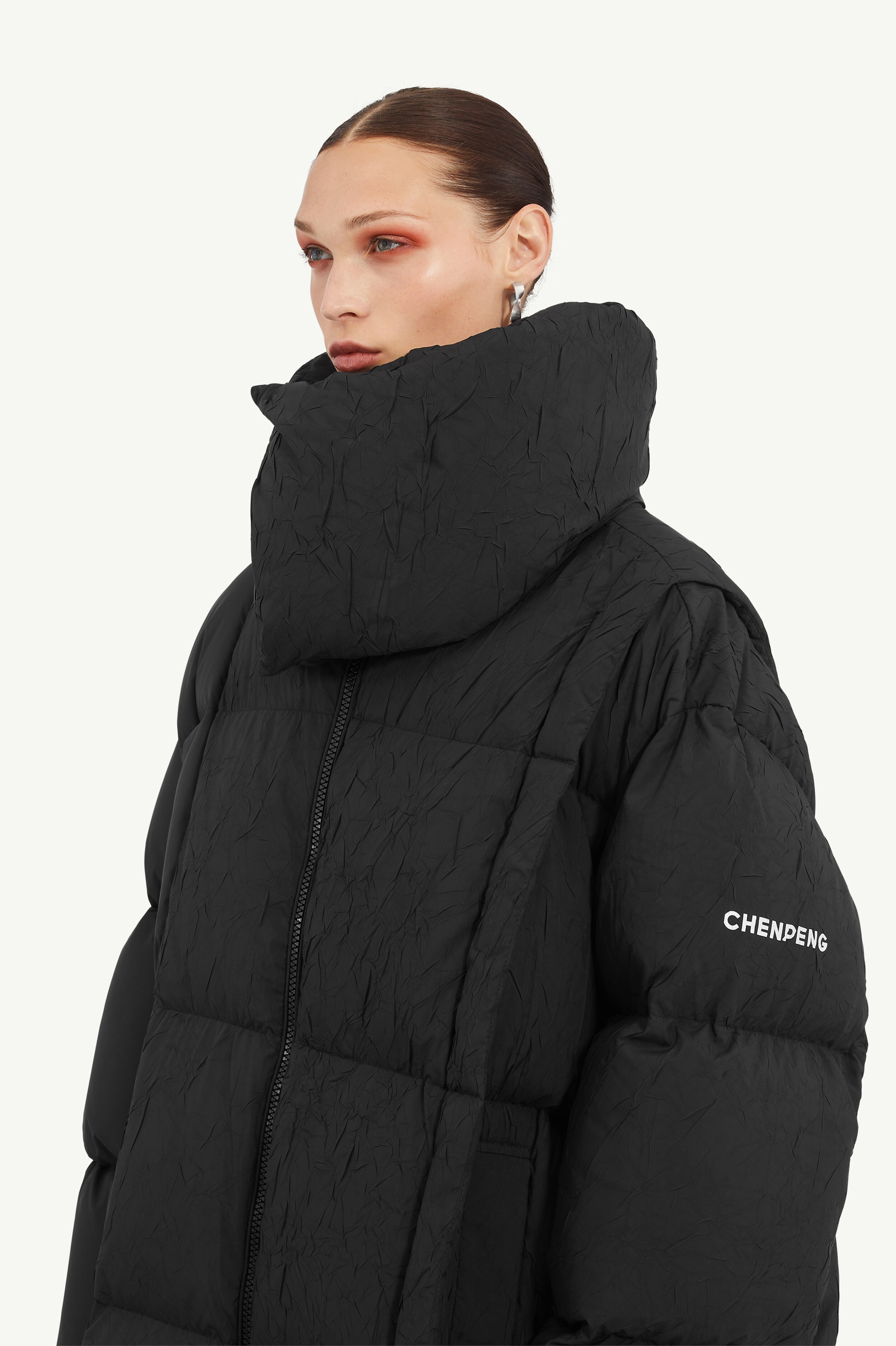 MM6 x Chen Peng Puffer coat - 5