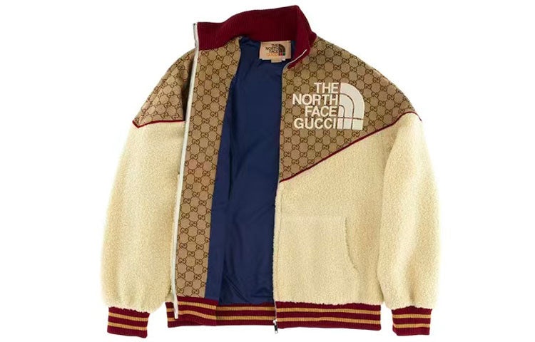 Gucci x The North Face Zip Jacket 'Beige Ebony' 672394-XJDS0-2102 - 2