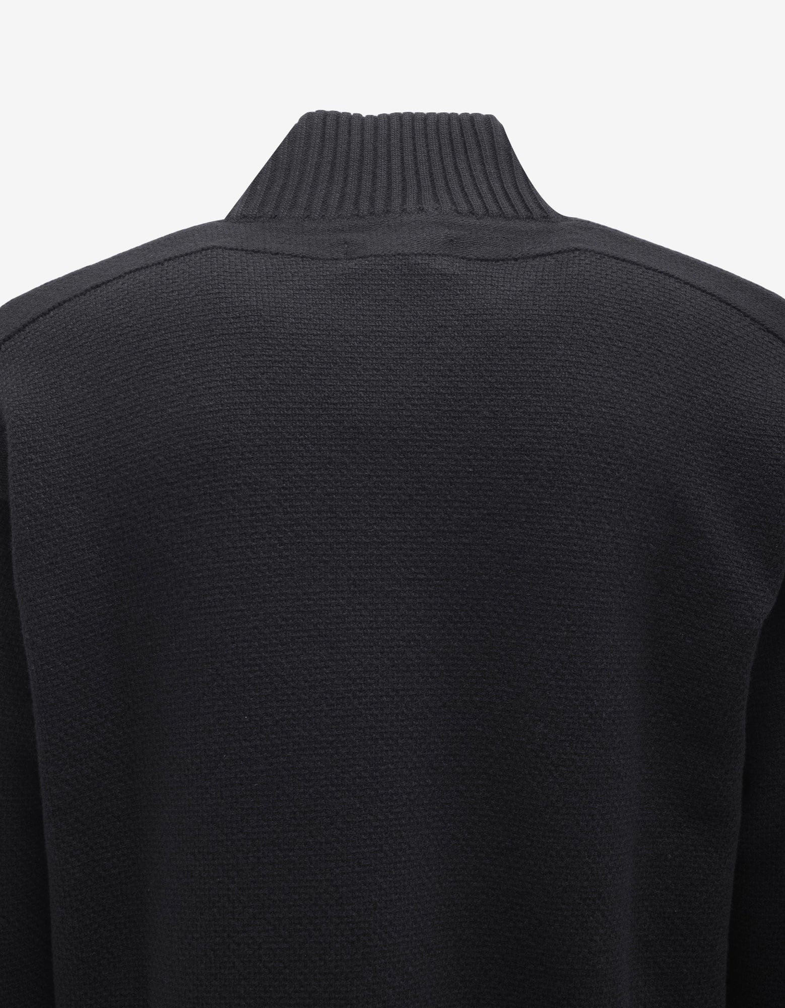 Black Roll-neck Sweater - 5