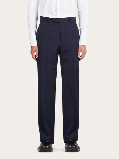FERRAGAMO Flat front tailored trouser outlook