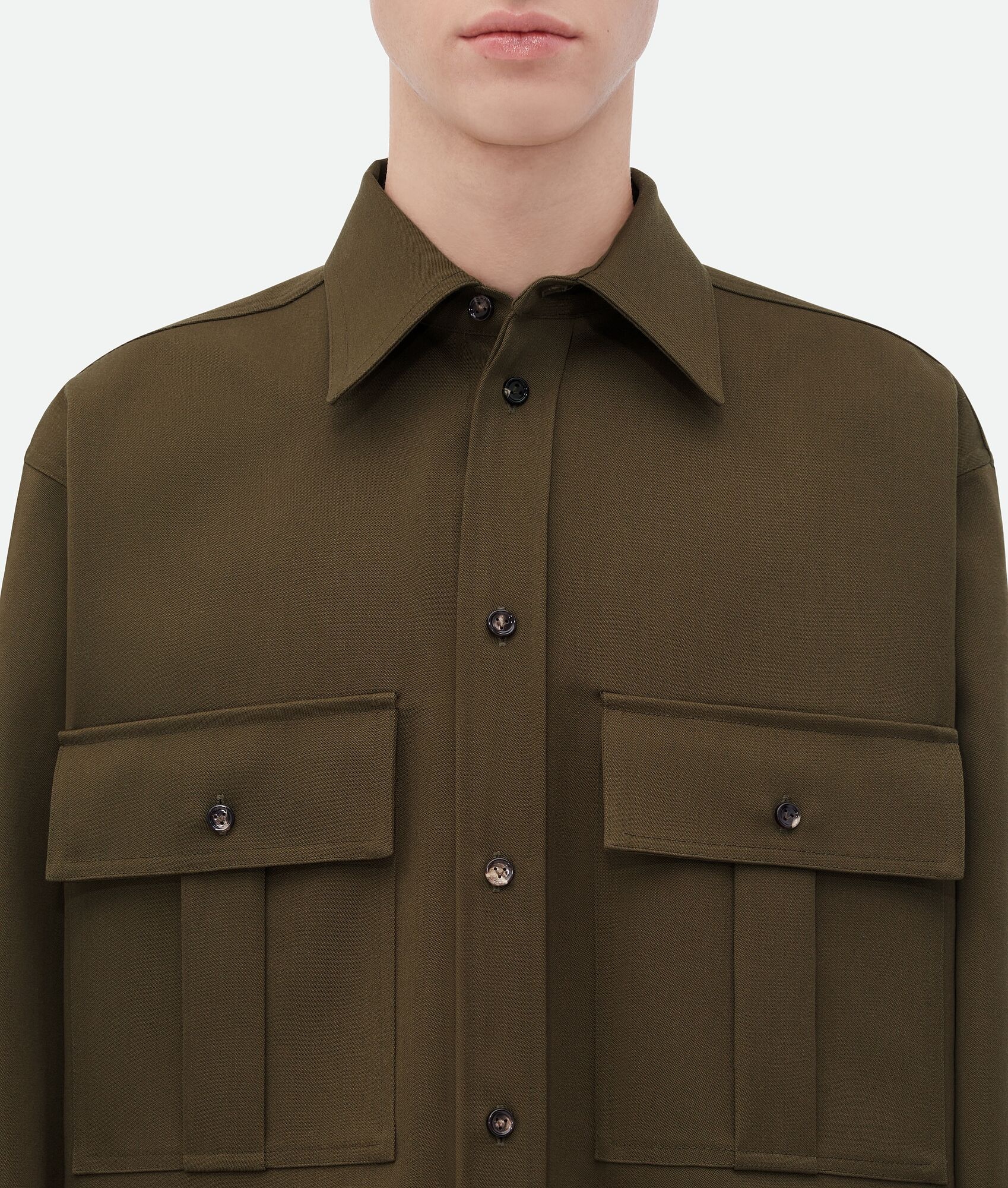 Grain De Poudre Double Layer Shirt - 5
