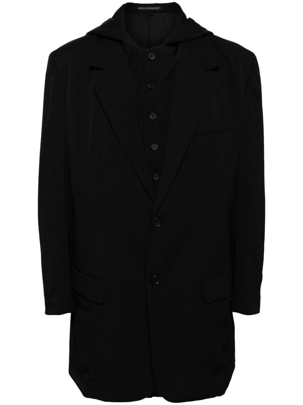 panelled blazer - 1