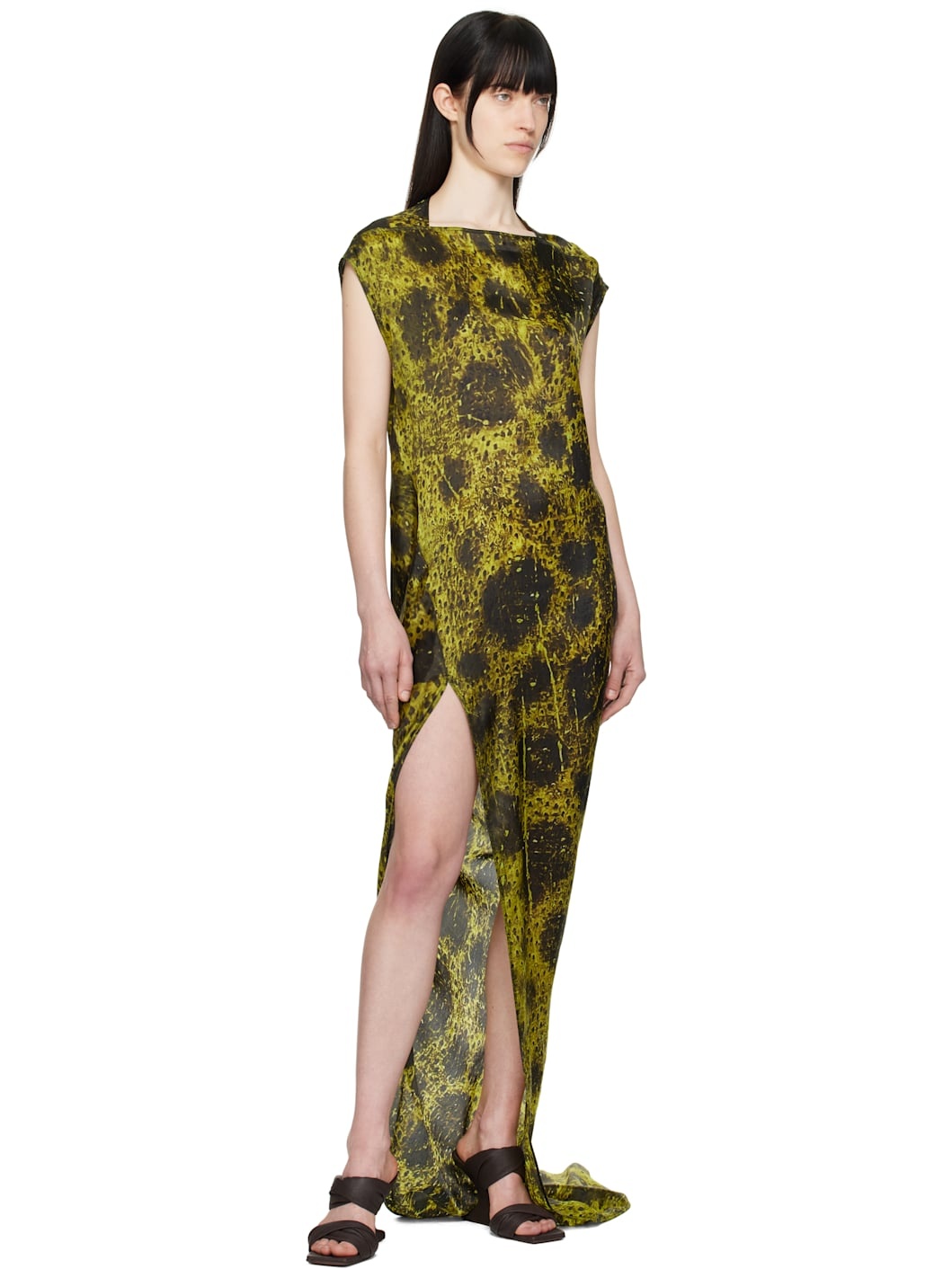 Yellow Hollywood Edfu T Maxi Dress - 4