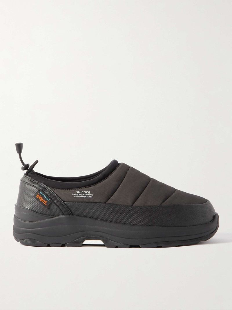Pepper-Evab Rubber-Trimmed Quilted Shell Slip-On Sneakers - 1