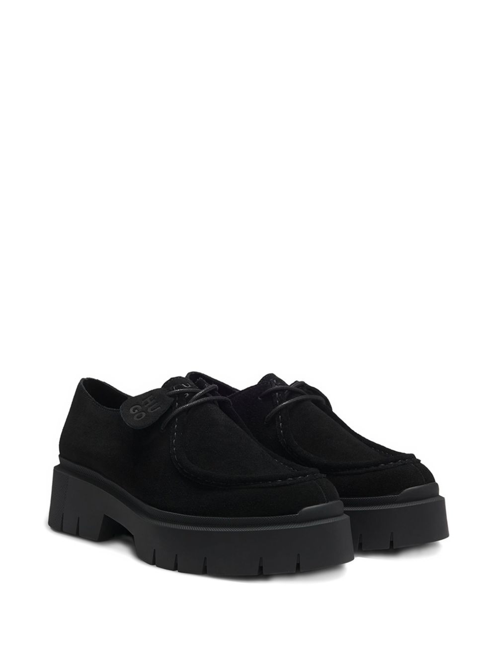 platform derby shoes - 2