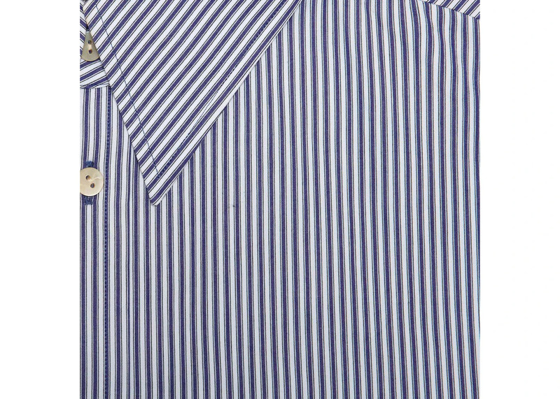 GUCCI adidas x Gucci striped cotton shirt outlook