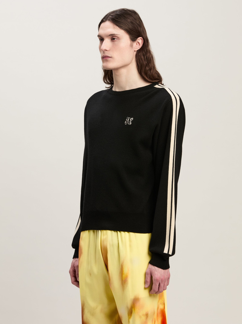 Monogram Track Sweater 4