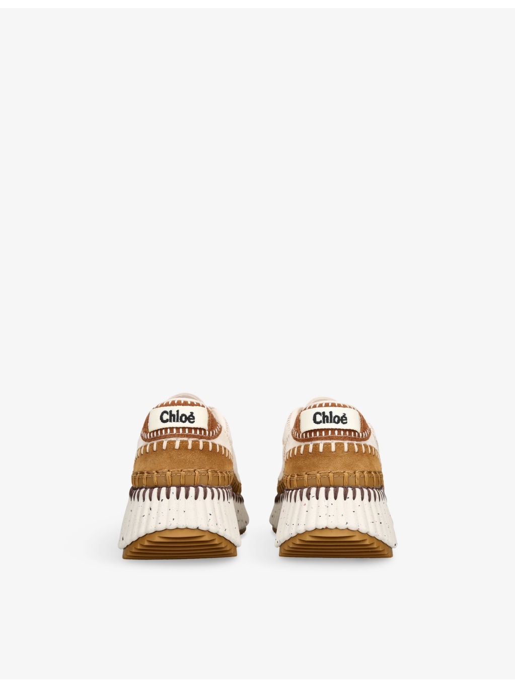 Nama Runner Low-Top Mesh and Woven Trainers - 4