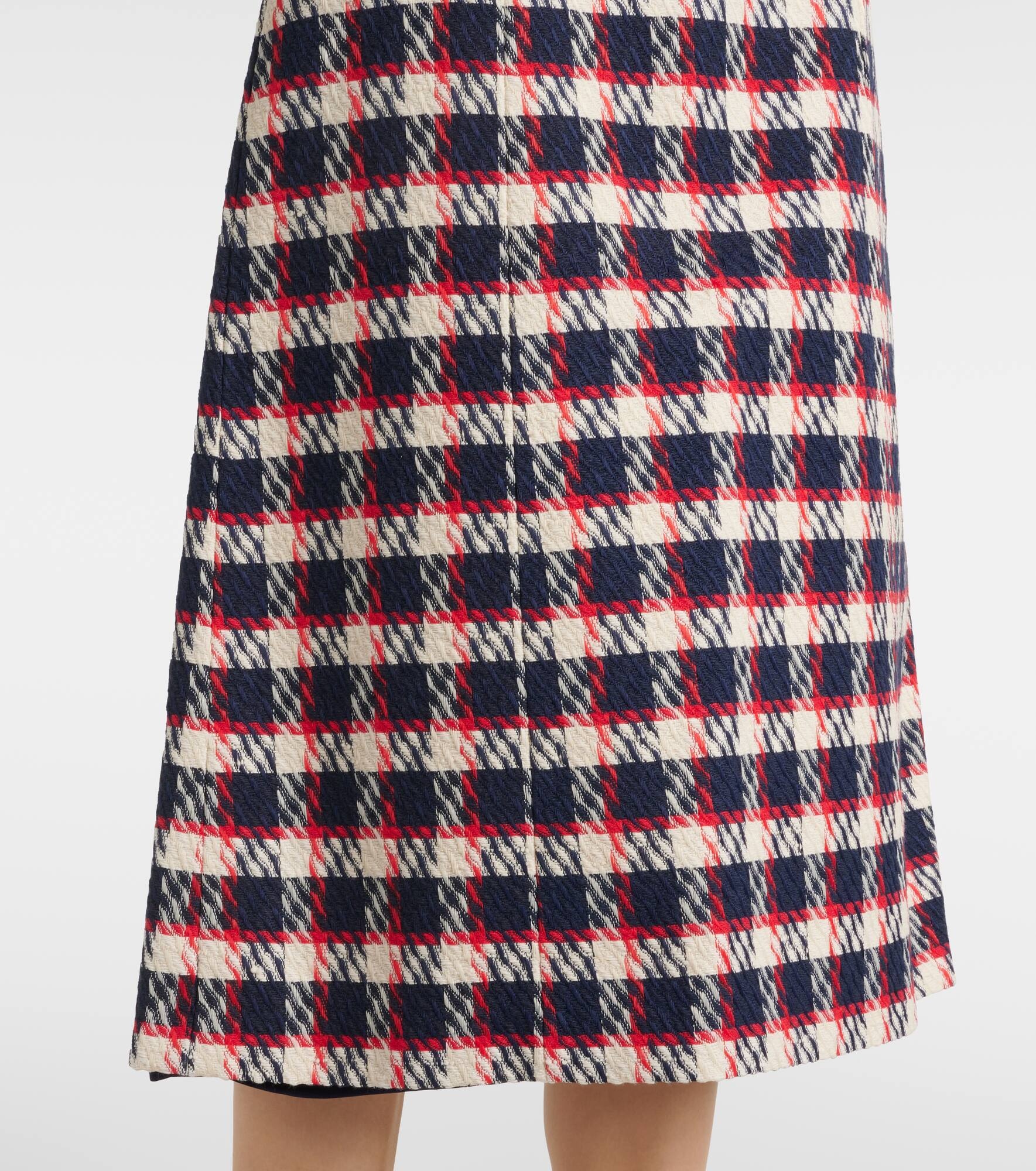 Tweed midi skirt - 5