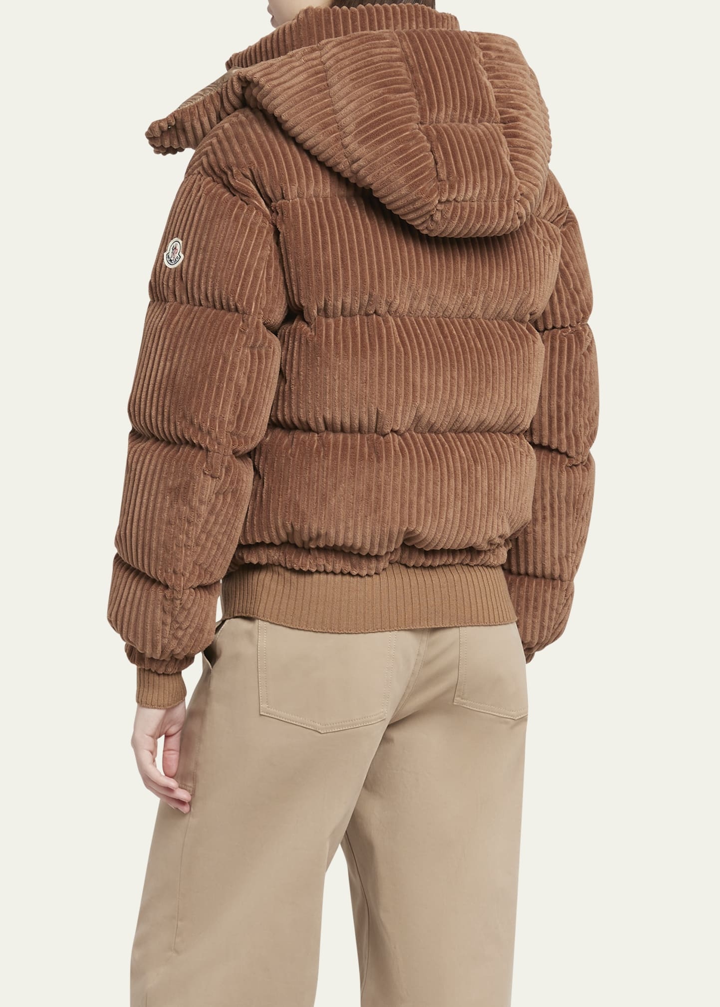 Daos Velvet Corduroy Puffer Jacket - 3