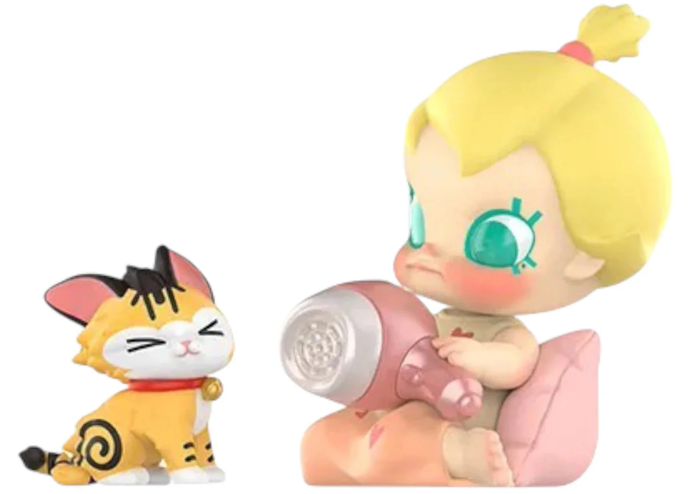 Pop Mart Baby Molly & Baby Tabby Series Face the Storm Figure - 1