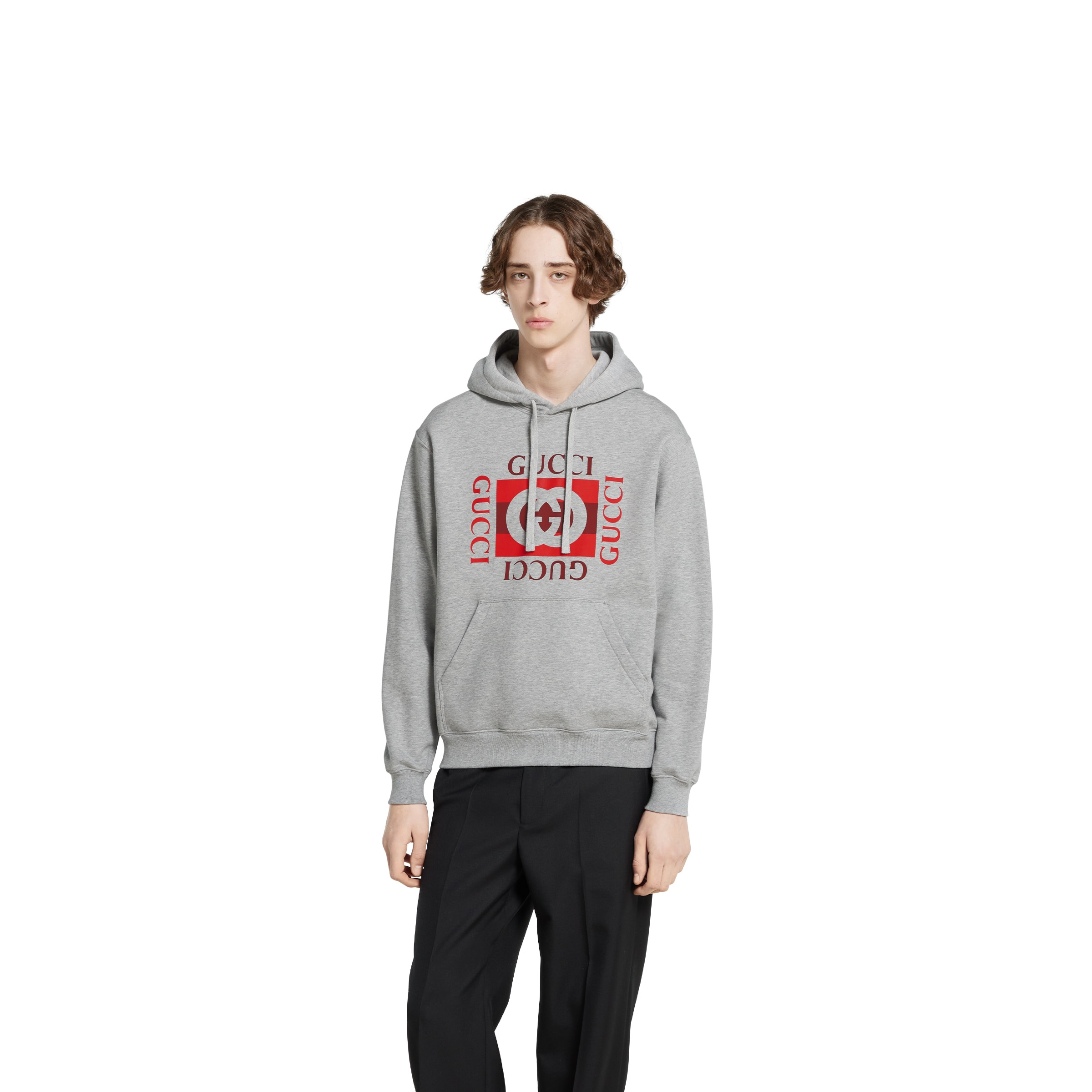 Printed cotton jersey sweatshirt - 3