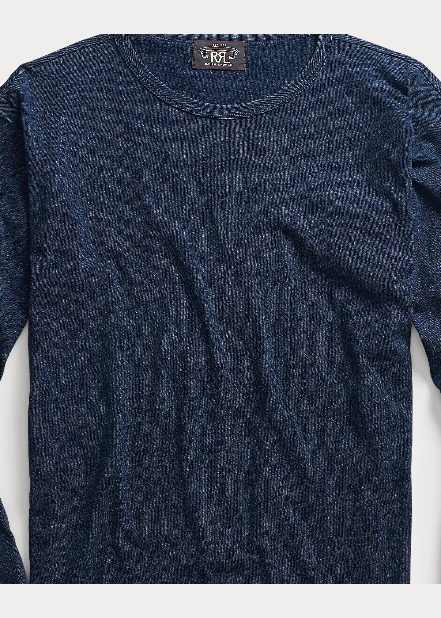 Indigo Jersey Long-Sleeve T-Shirt - 3