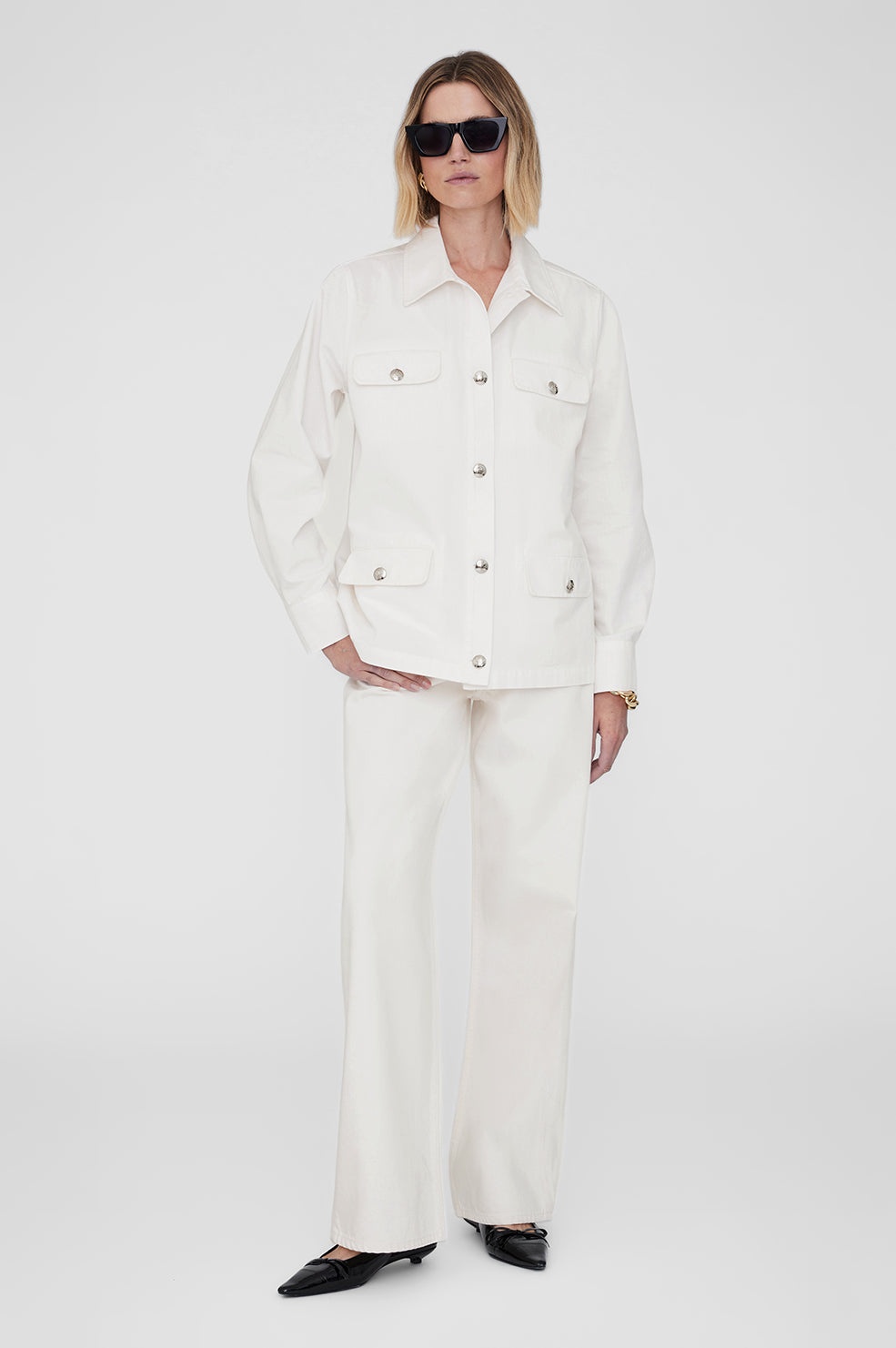 Corey Jacket - Ecru - 5