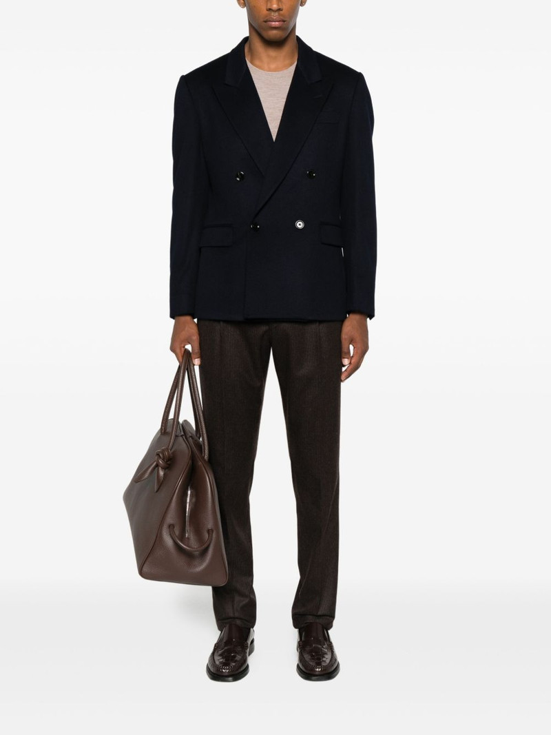 LARDINI double-breasted wool jacket outlook