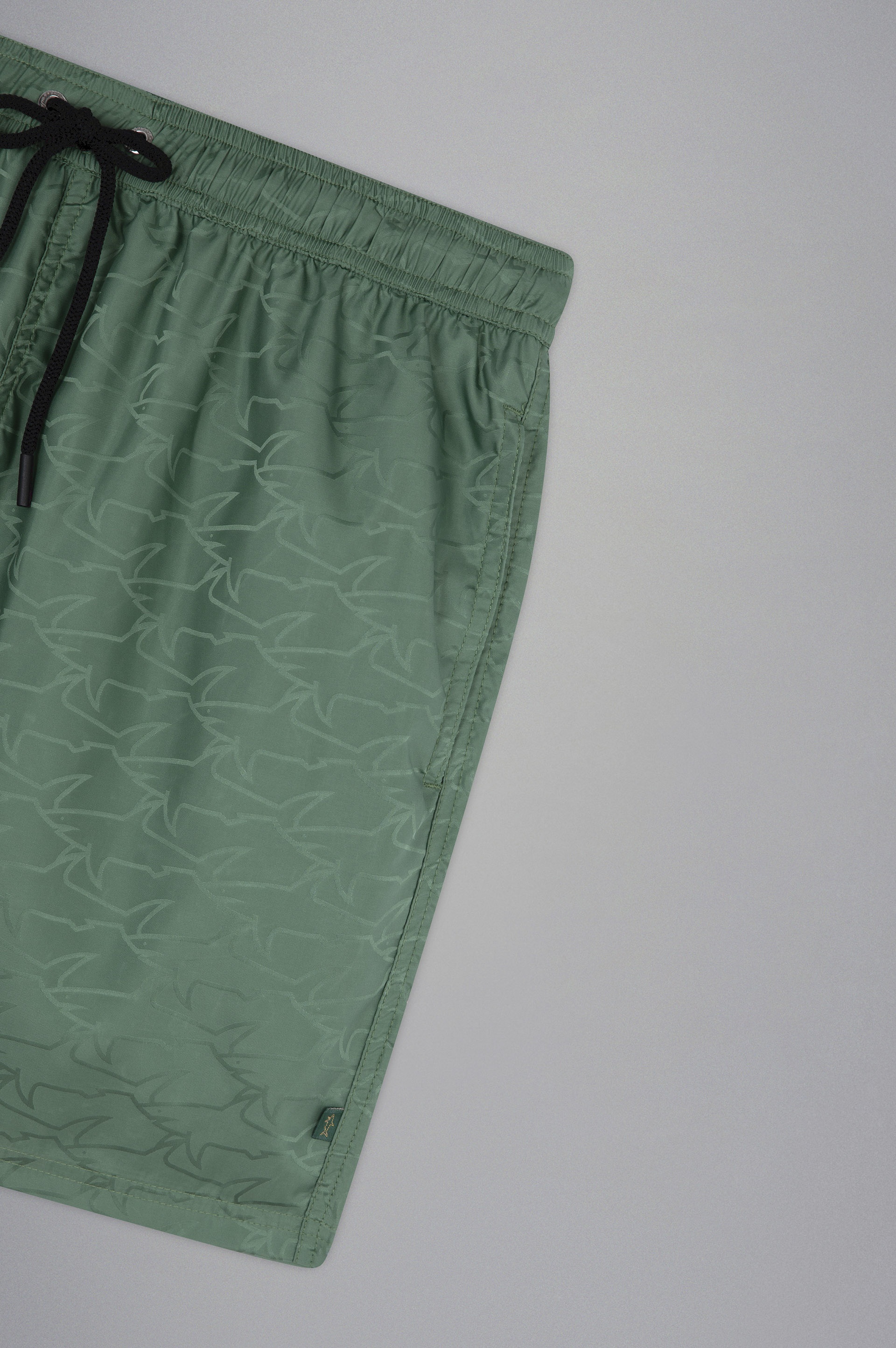 SWIM SHORTS WITH SHARK PRINT - 5
