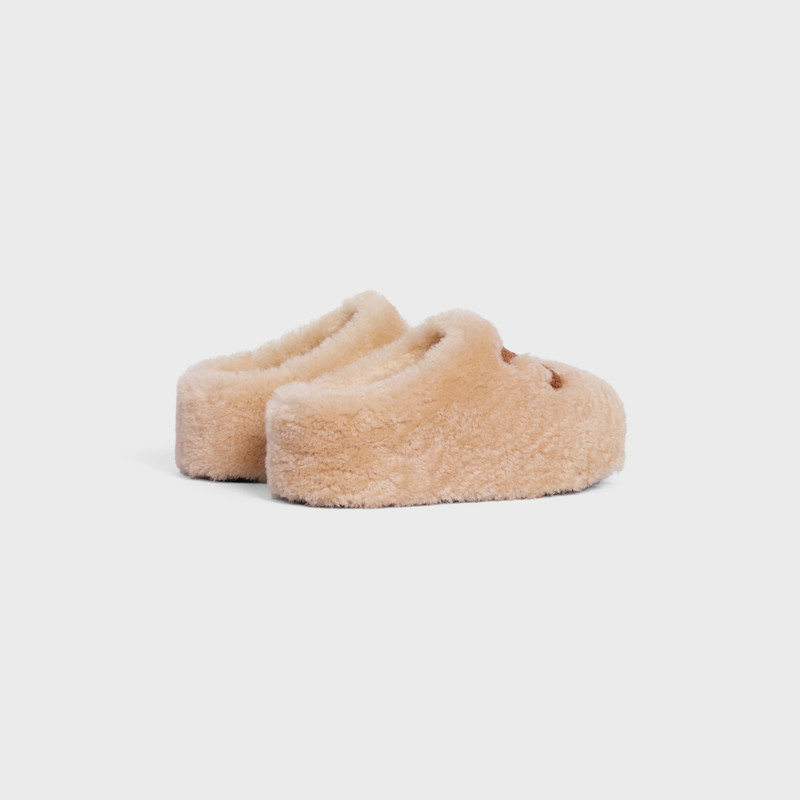 CELINE CELINE FUR MULE in SHEARLING outlook
