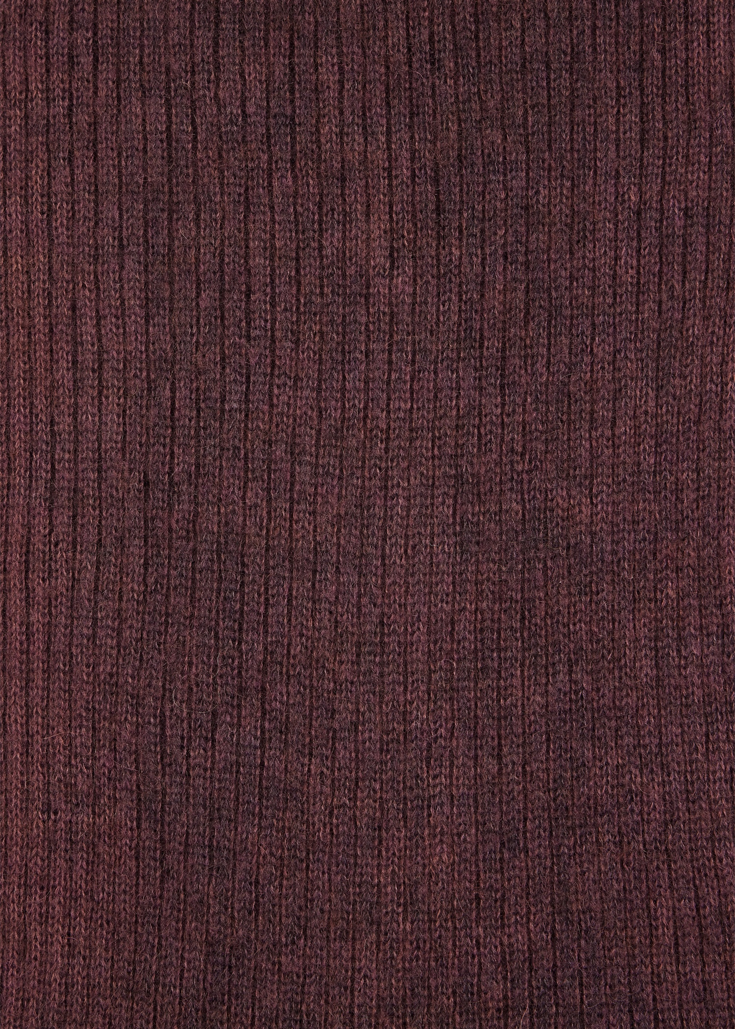 Purple Mohair-Blend Marl Scarf - 3