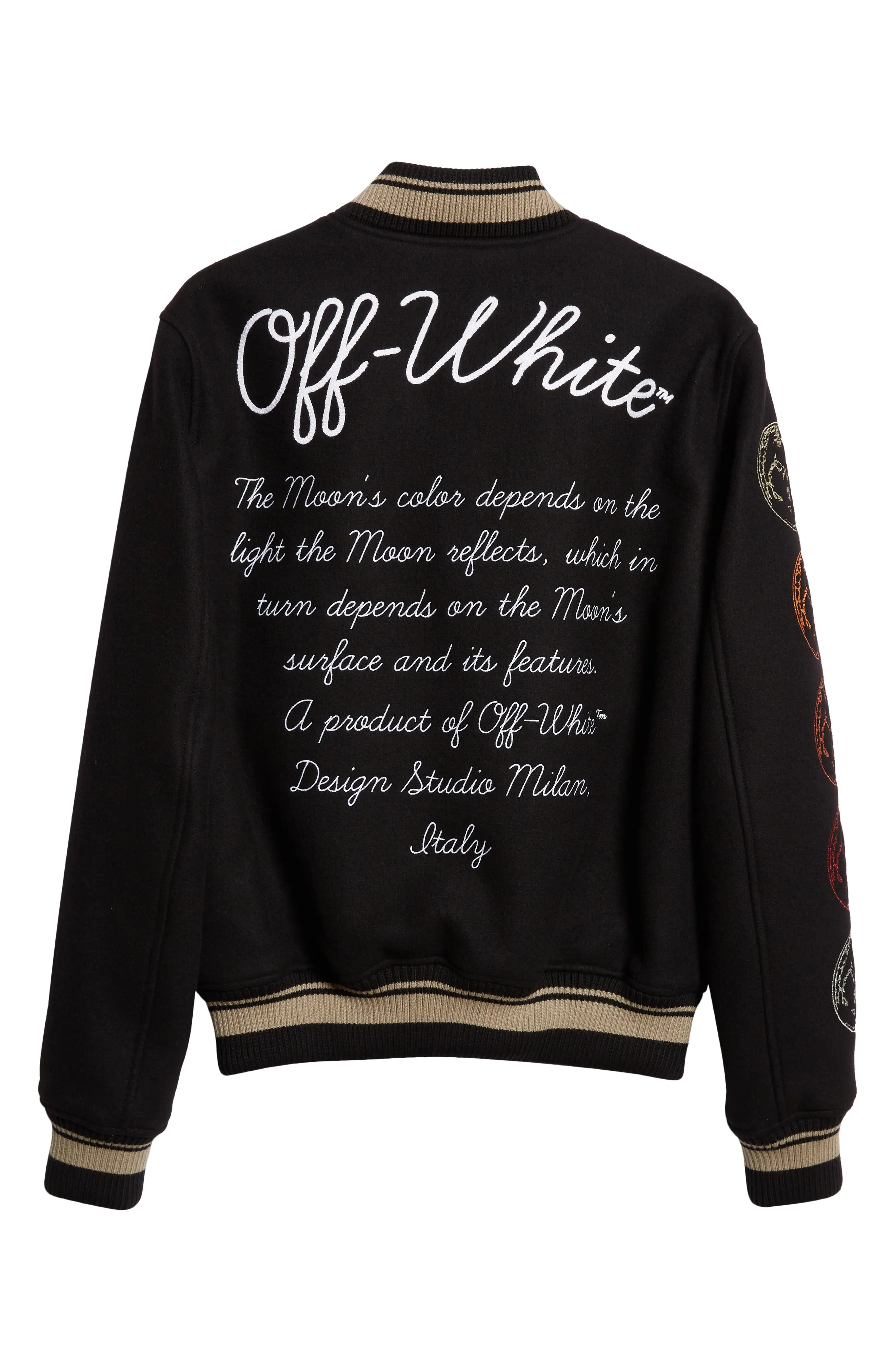 ジャケット・アウター Off-White Made in Italy virgin wool coat Vintage Alligator Gold Label Pure Virgin Wool Men's Olive