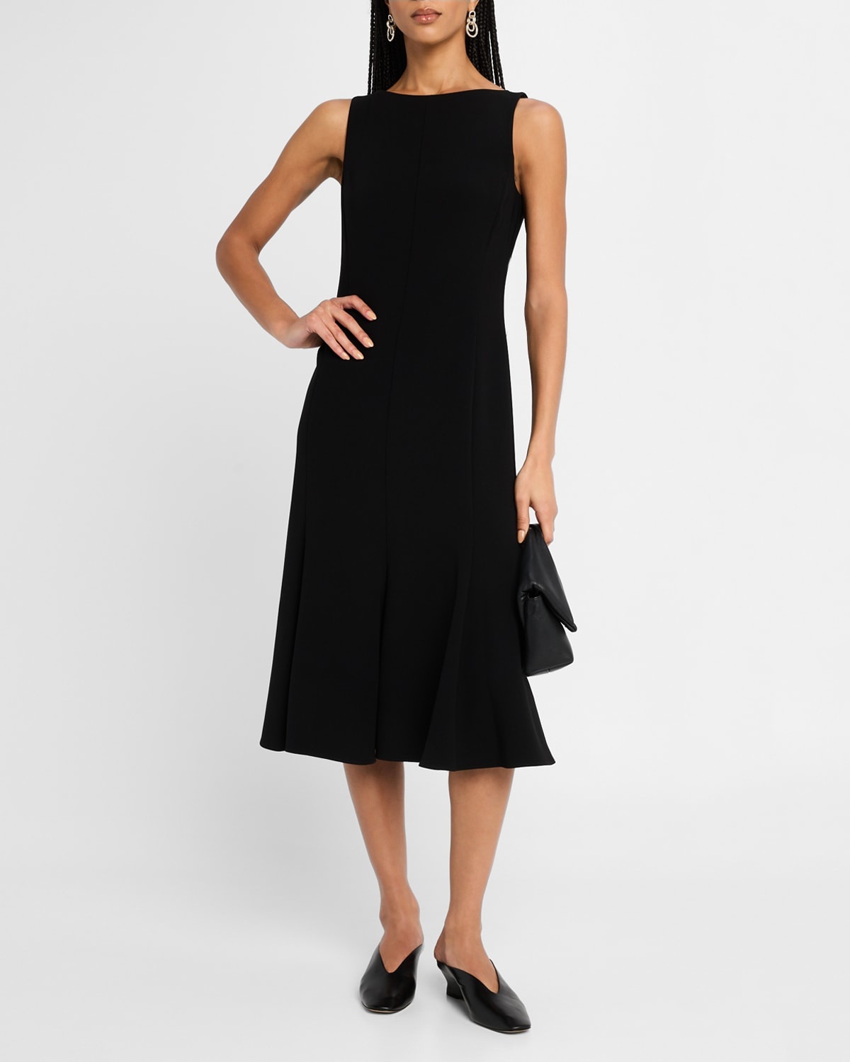 Sleeveless Mermaid Midi Dress - 4