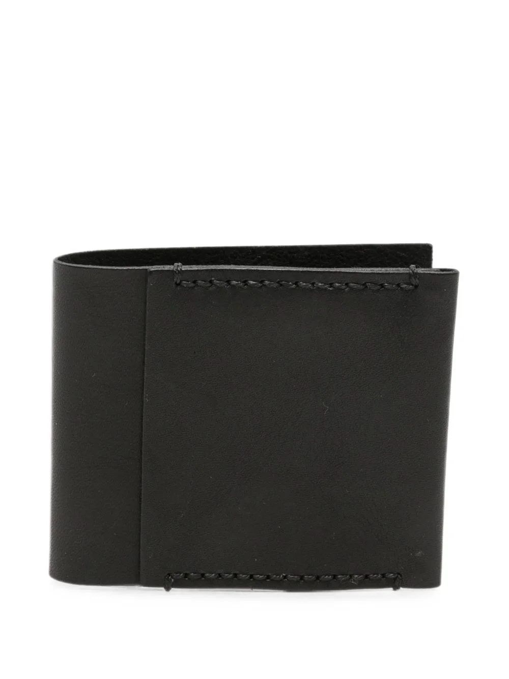 silver-clip leather card case - 1