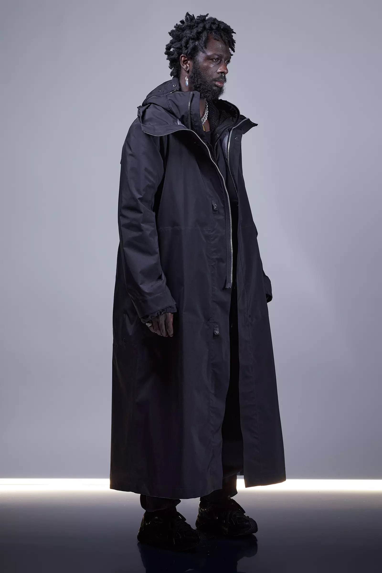 J122-GT 3L Gore-Tex Pro Coat Black - 37