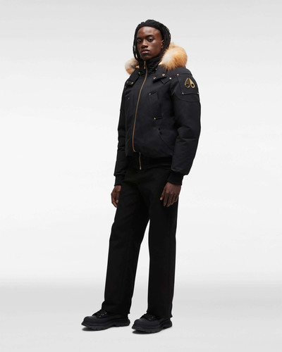 MOOSE KNUCKLES GOLD BALLISTIC BOMBER FUR outlook