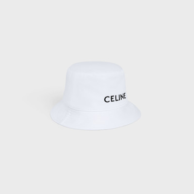 CELINE celine bucket hat in cotton outlook