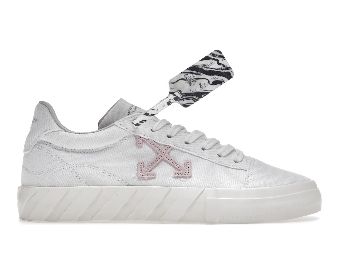 OFF-WHITE Vulc Low Eco Canvas White Pink FW21 (W) - 1