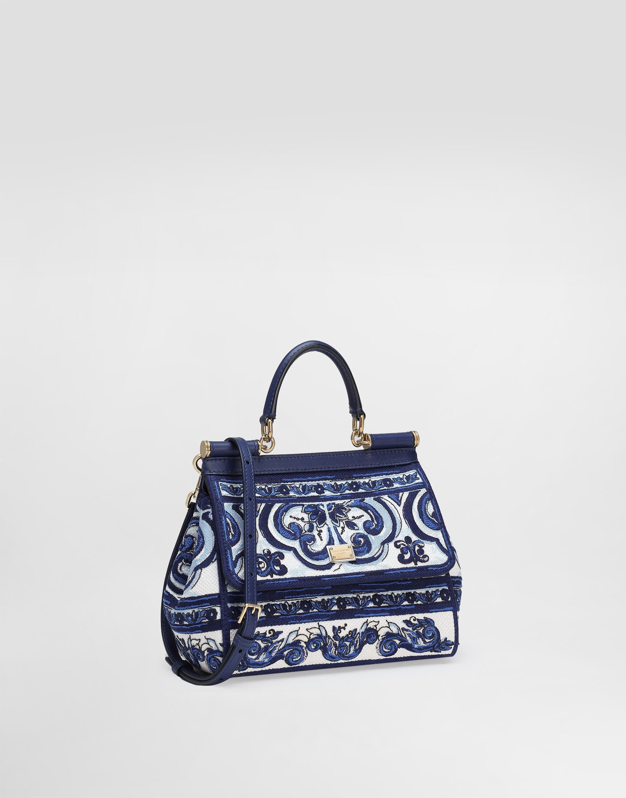 Medium Sicily handbag with Majolica embroidery - 3
