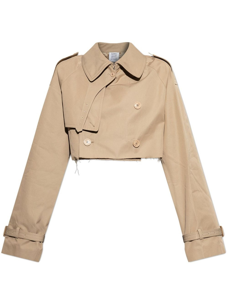 cropped trench jacket 1