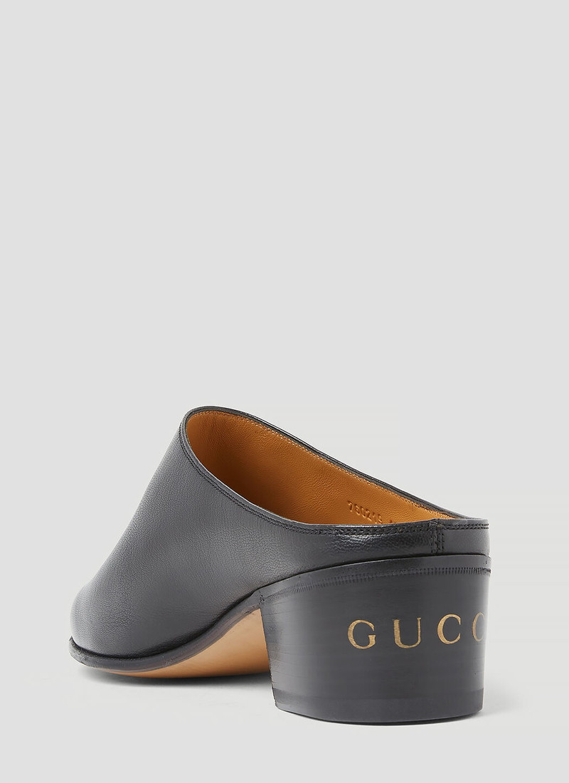 남자의 heeled mule 6