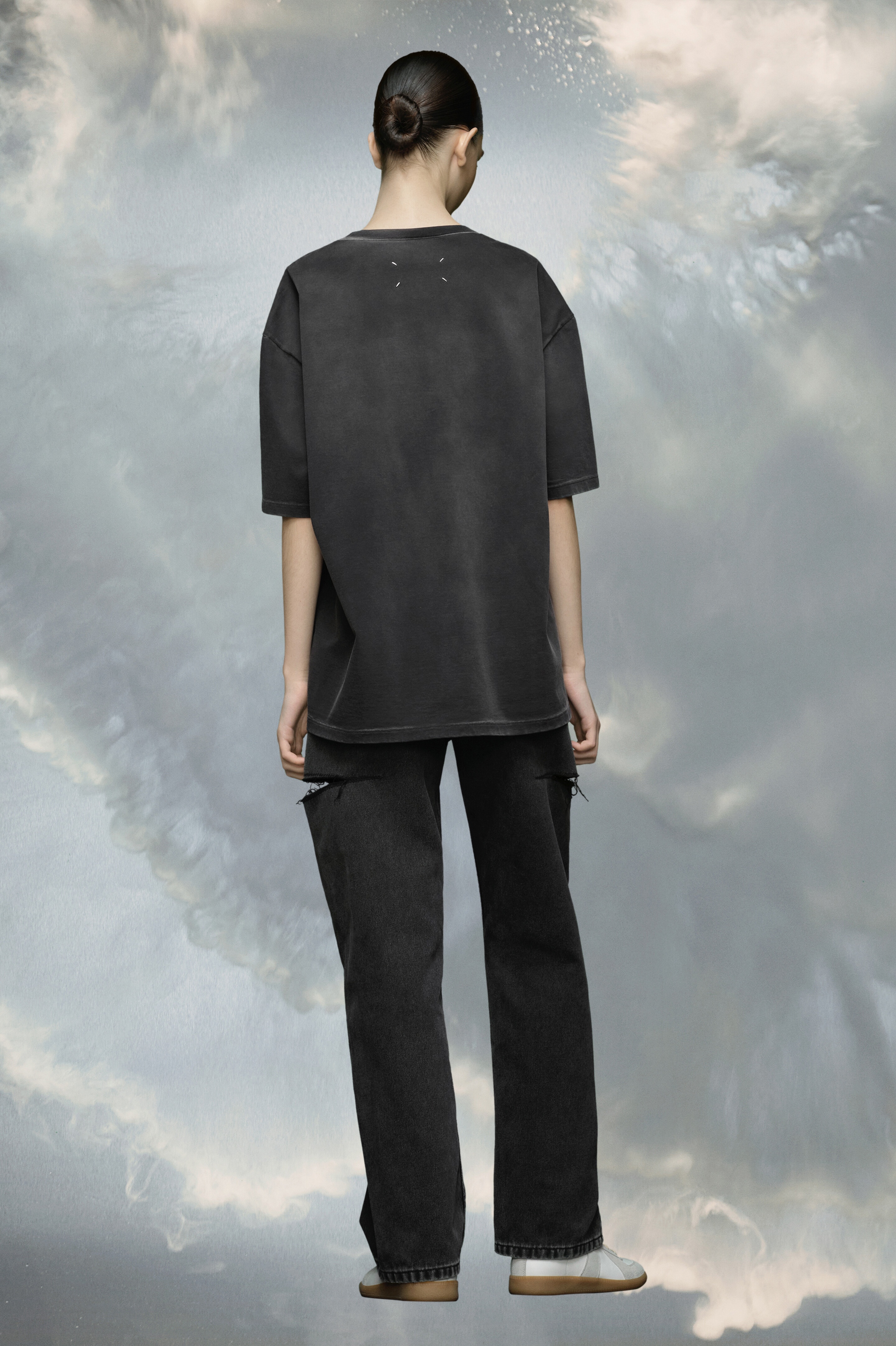Logo heavy jersey T-shirt - 6