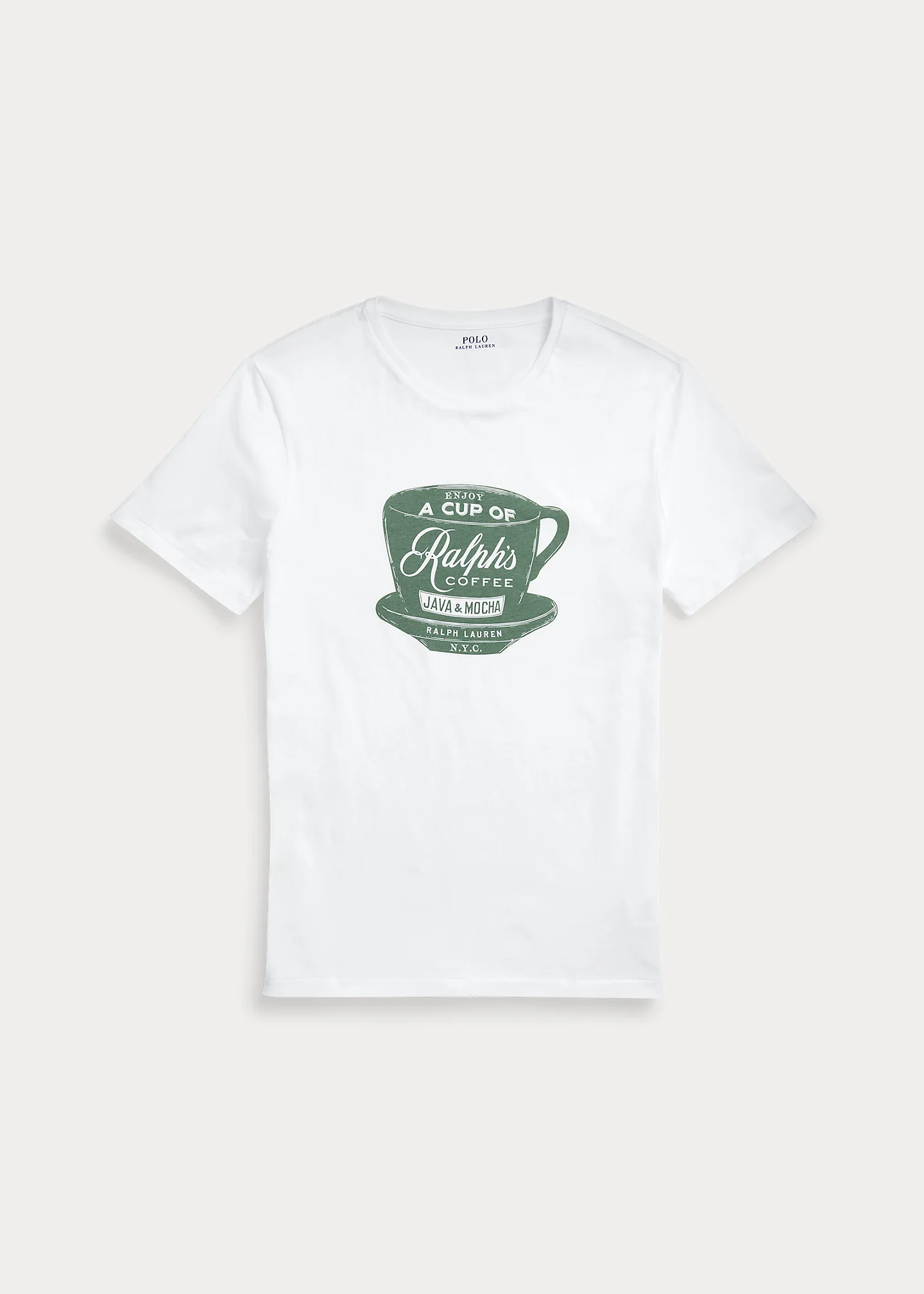 Custom Slim Fit Ralph’s Coffee T-Shirt - 1