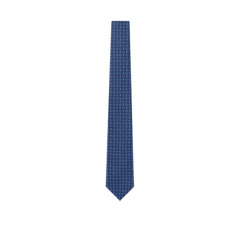 Monogram Double Dots Tie 1