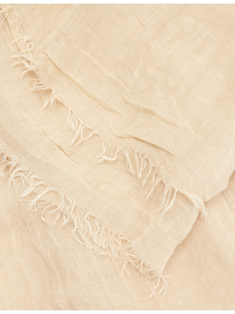 Rick Owens Sandy Mega Modal and Linen-Blend Scarf outlook