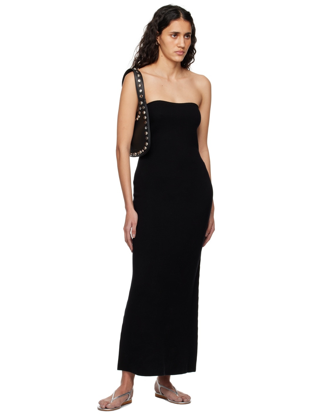 Black Calderon Maxi Dress - 4