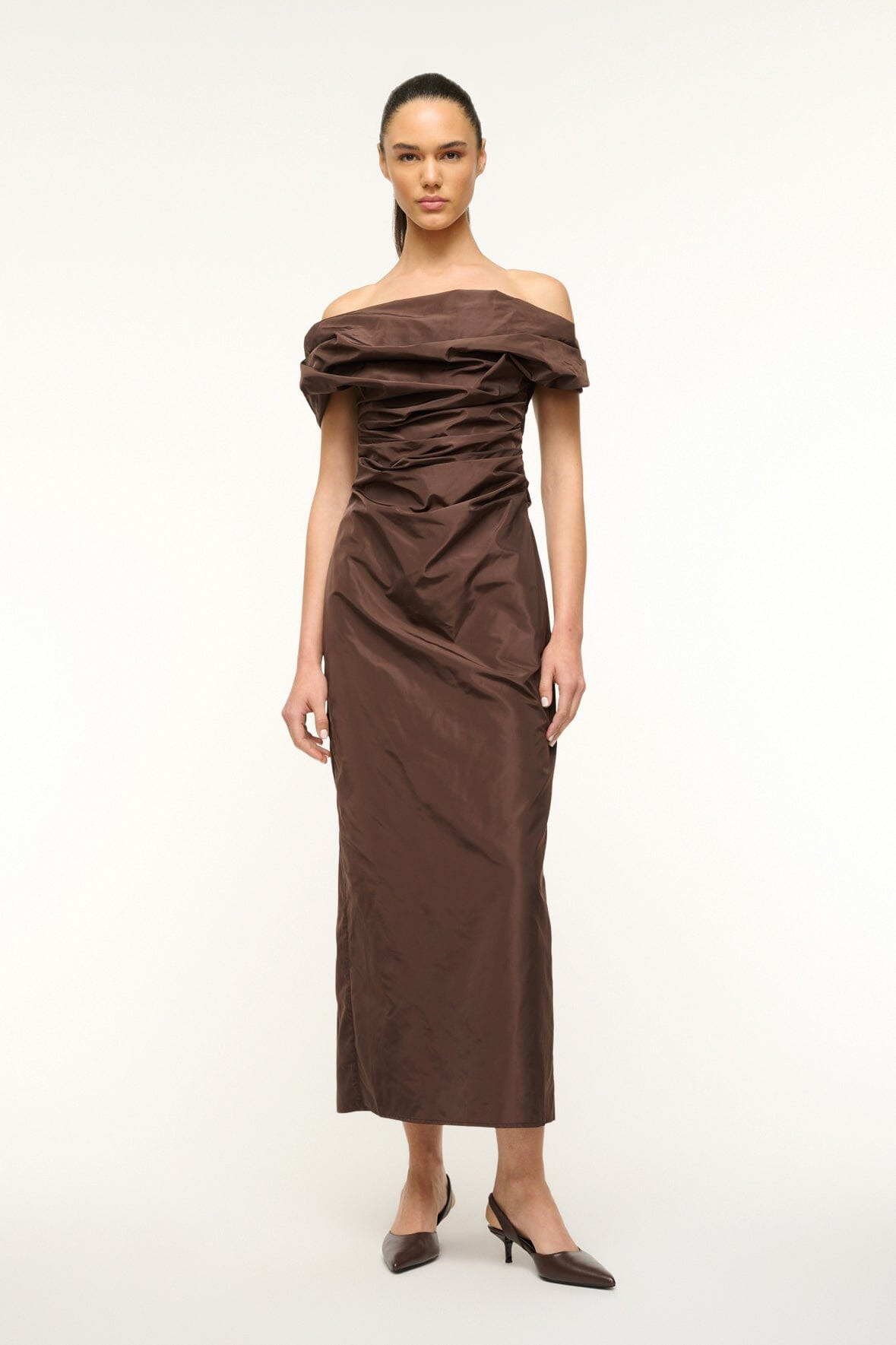 STAUD SEBASTIAN SLINGBACK ESPRESSO - 7