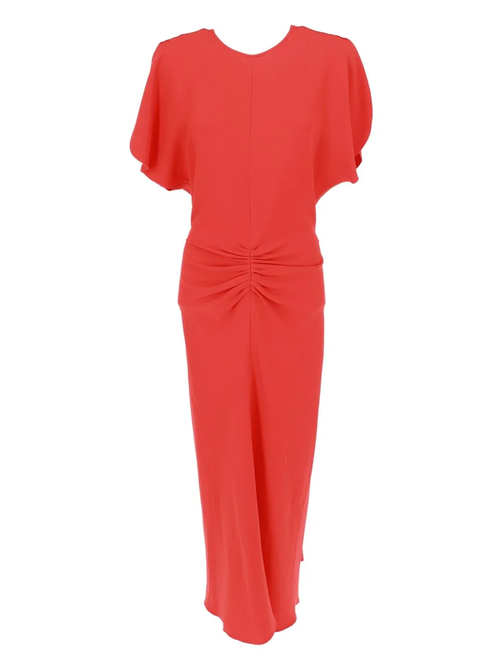 Bela gathered-waist midi dress - 1