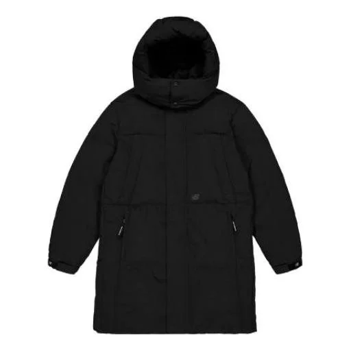 New Balance Hooded Puffer Jacket 'Black' NPD49031-BK - 1