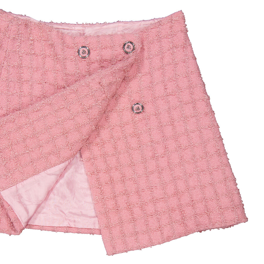 Versace Tweed High-Waist Mini Skirt - 2
