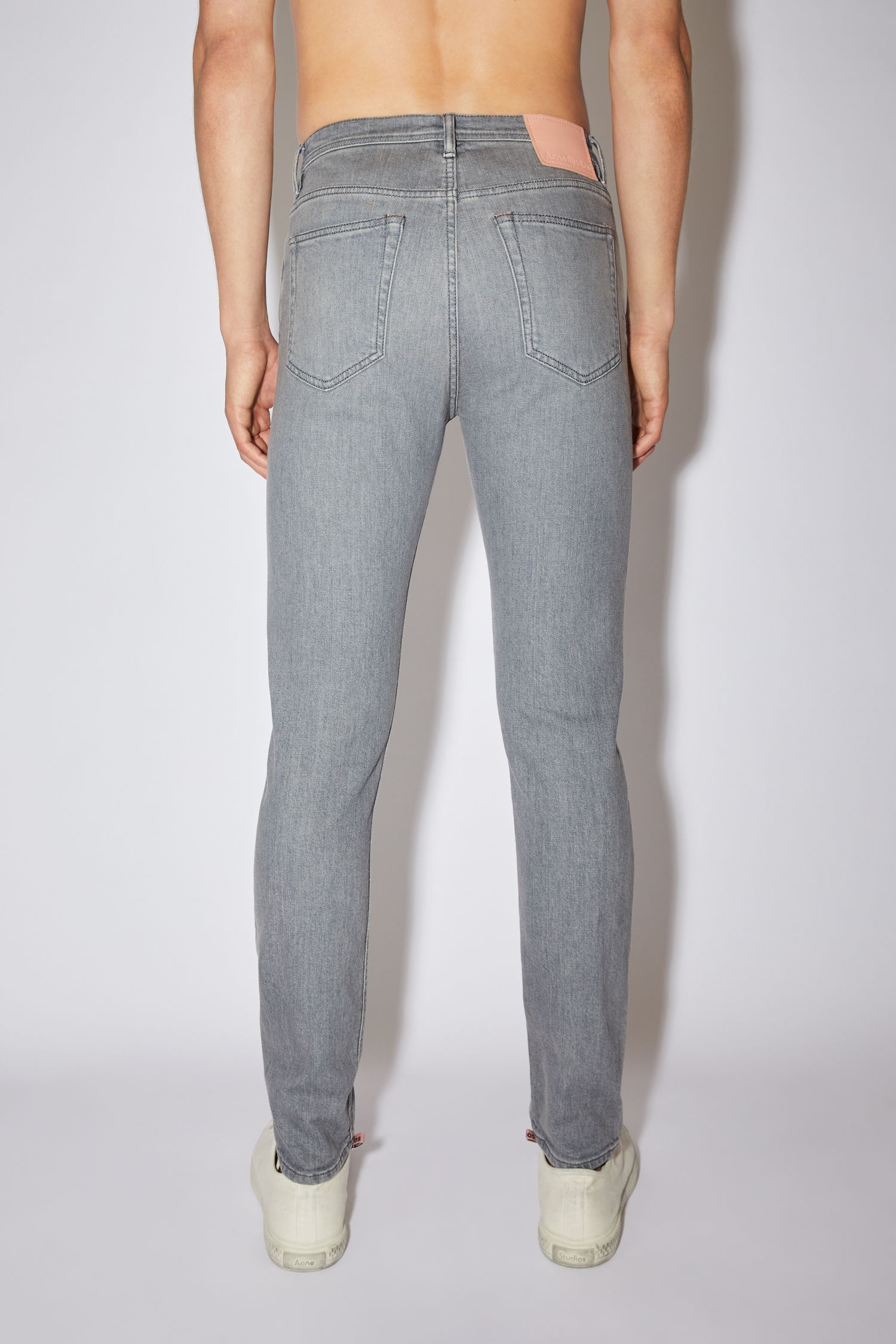 Slim tapered jeans - Grey - 3