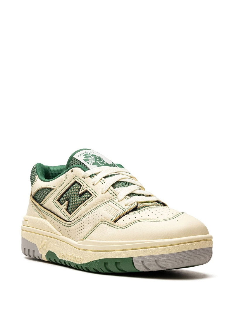 New Balance x AimÃ© Leon Dore 550 "Yellow/Green" sneakers outlook